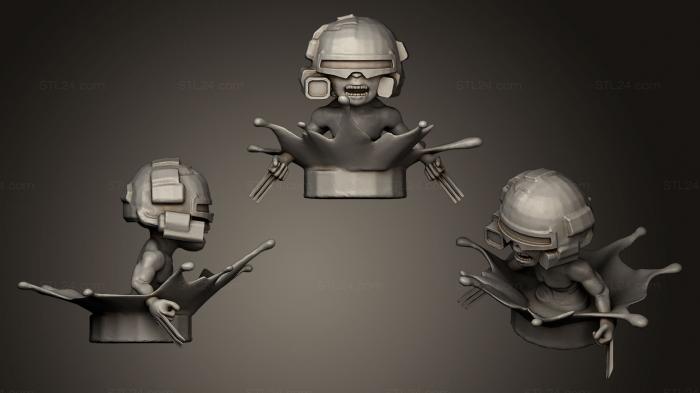Toys (Wolverine, TOYS_0396) 3D models for cnc